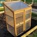 Freestanding Mini Greenhouse Cold Frame Greenhouse Wooden Framed Polycarbonate (110cm X 76cm X 60cm)