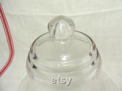 French Antique Hand Blown Glass Dome Garden Globe Cloche de Maraîcher Cloche a Melon Antique Plant Bell
