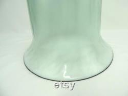 French Antique Hand-blown Green Glass Dome Antique Garden Globe for Veggie Safe Keeping and Growing