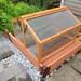 Garden Grow Polycarbonate Wooden Cold Frame Greenhouse Outdoor Planting Shelter