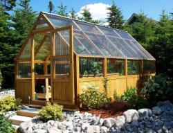 Garden year round Want tomatoes and cucumbers harvested in March A Climate Controlled Greenhouse is for you