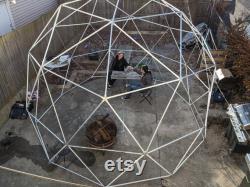 Geodesic Hammock Dome 2V, 17ft Dia, MFG by Thunder Domes
