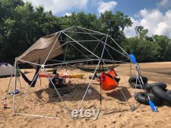 Geodesic Hammock Dome 2V, 17ft Dia, MFG by Thunder Domes