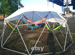 Geodesic Hammock Dome 2V, 17ft Dia, MFG by Thunder Domes