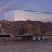 Get 50 Off Today Glass Trailer Mirrored Mobile House. Empty Interior.