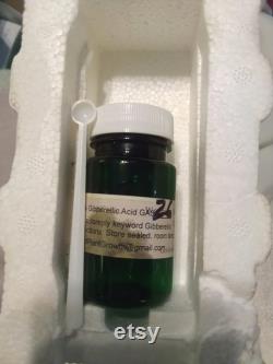 Gibberellic Acid GA3 26g 90 ASSAY 150mL measuring spoon instructions. sealed bottle, 232 pg. ebook and GIBBERELLIC ADVANTAGE, mask