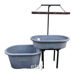 Go Green Aquaponics System Kit, Grow Vegetables anywhere Similar To Hydroponics Systems Except with Fish
