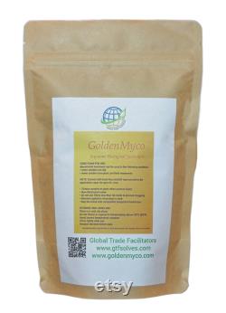 GoldenMyco Mycorrhizae Plant Food Increased Nutrient Intake and Inoculant for crops and plants Fertilizer Root Growth Enhancer Eco friendly