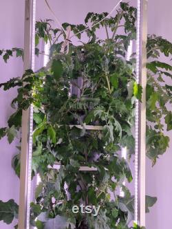 Gray 16 Plant Aeroponic Tower