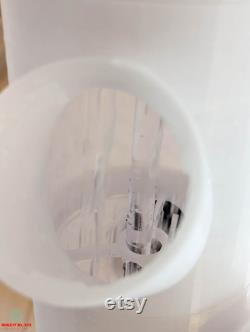 Gray 20 cups Hydroponic tower . Growing system for 20 cups four-way cup modules. Complete hydroponic tower, 3D printed from PETG in gray.