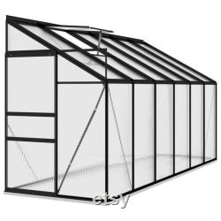 Greenhouse Anthracite Aluminum Full Kit 274.3 ft, 50.3 x 144.8 x 51.5 78.3