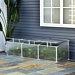 Greenhouse Favorite Corner Diy Plant Care Green Yard Patio Lawn Garden Hobby Planting Tree Aluminum Frame Adjustable Roof Open, Vented Cold