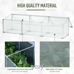 Greenhouse Favorite Corner DIY Plant Care Green Yard Patio Lawn Garden Hobby Planting Tree Aluminum Frame Adjustable Roof Open, Vented Cold