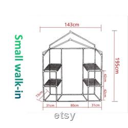Greenhouse Frame Rack Cover Complete Set Planter House Canopy Outdoor Plant Garden Grow Growing House