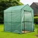 Greenhouse Garden Shed Green House 1.9x1.2m Storage Plant Lawn