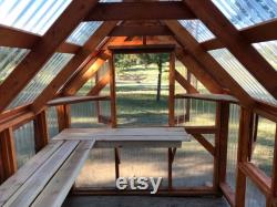 Greenhouse Plans for the Backyard. DIY How to Build a Greenhouse Access to both METRIC and Imperial measurements