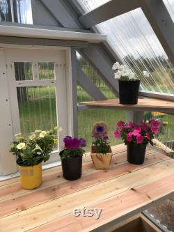 Greenhouse Plans for the Backyard, IMPERIAL and METRIC measurements DIY How to Build an 8 x 10 Greenhouse