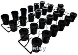 Grow 24 4 Row Recirculating Deep Water Culture RDWC System DWC