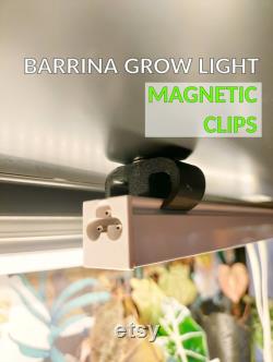 Grow light Barrinas T5 magnetic clips for Ikea greenhouse (4 clips)