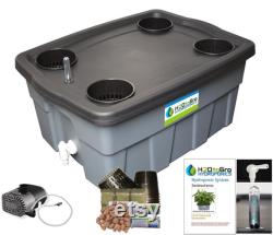 H2OtoGro 2.0 Series Venturi Bubbler 12 Hydroponic Kit