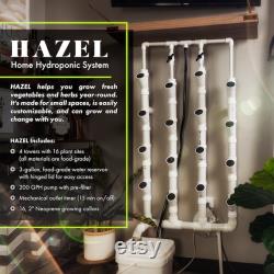 HAZEL Home Hydroponic System 5' 16 Plant Sites