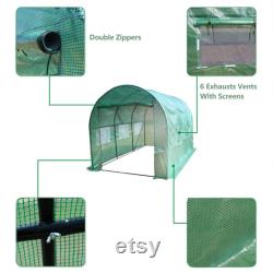 Heavy Duty Greenhouse Tent Plant Gardening Dome 12 x7 x7 Resist strong wind and heavy rain