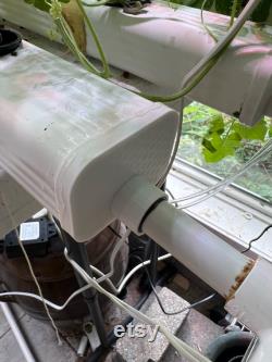 Hydroponic Endcaps Choose Your Endcap ( Vinyl Downspout Endcaps 2X3)