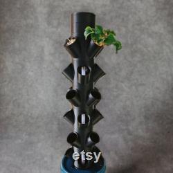 Hydroponic Garden Tower Plantation Tower Propogation System 3D Printed