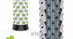 Hydroponic Garden Vertical Hydroponic System Indoor Greenhouse Aeroponic Tower