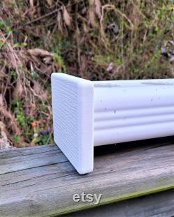 Hydroponic Gardening, Set of 3x4 Inch End Caps for 3x4 Vinyl Downspout, DIY Container Gardening