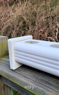 Hydroponic Gardening, Set of 3x4 Inch End Caps for 3x4 Vinyl Downspout, DIY Container Gardening