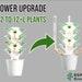 Hydroponic Tower Upgrade 12 To 12 Plants Lights