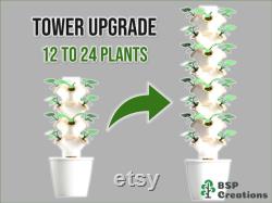 Hydroponic Tower Upgrade 12 to 24 Plants