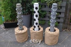 Hydroponic Vertical Tower Self-Watering Growing System (for 18 plants, choice of 3 colours)