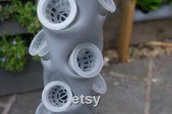 Hydroponic Vertical Tower Self-Watering Growing System (for 18 plants, choice of 3 colours)