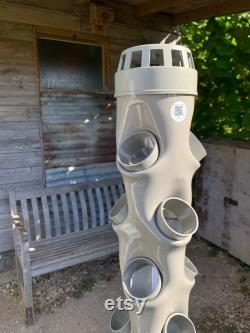 Hydroponic Vertical Tower Self-Watering Growing System (for 45 plants, choice of 2 colours)