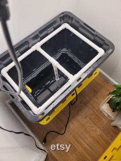 Hydroponic stackable setup