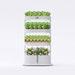 Hydroponics Growing System Kit, Larger Capacity Hydroponic Natural Balanced Tower For Germination, Indoor Herb Garden With Led Grow Light
