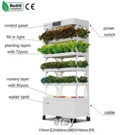 Hydroponics growing system Indoor garden Digital display Large size User friendly Grow vegetables fast Fast tracked air shipping