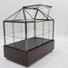 Indoor Greenhouse, Tabletop Metal And Glass Greenhouse, Planter, Terrarium, Glass Roof House, Vintage Metal Glass Greenhouse, Free Usa Ship