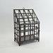 Indoor Greenhouse, Tabletop Metal And Glass Greenhouse, Planter, Terrarium, Glass Roof House, Vintage Metal Glass Greenhouse, Free Ship