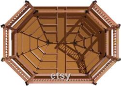 Industrial Strength DIY Spider Bracket for Partial Octagon and Linear Octagon DIY Projects