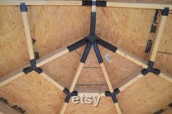Industrial Strength DIY Spider Bracket for Partial Octagon and Linear Octagon DIY Projects