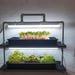 Led Grow Light Plant Stand With Two Shelves And Two 10 W Full-spectrum Light Bars For Seed Starting