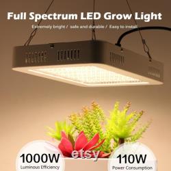 LED Plant Grow Lights Full Spectrum Hydroponic Grow Lights 1000W