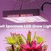 Led Plant Grow Lights Full Spectrum Hydroponic Grow Lights 600w