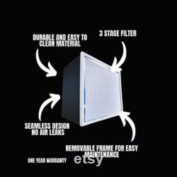 Lab Rat Model S Lyte 14 x16 Filter Flow Hood Black Only (Made In U.S.) FREE SHIPPING