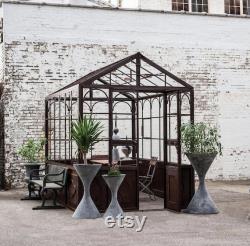 Large Size Greenhouse Aged Cast Iron Greenhouse Kit Free Shipping