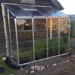 Lean-To Greenhouse, Greenhouse White, garden shed, potting shed, Lean to shed, Greenhouse kit Greenhouse