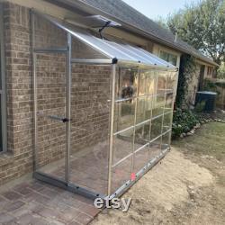 Lean-To Greenhouse, Greenhouse White, garden shed, potting shed, Lean to shed, Greenhouse kit Greenhouse